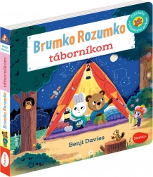 Brumko Rozumko Táborničí - Knížka s pohyblivými obrázky