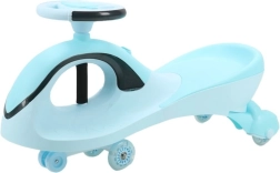 Gravitační odrážedlo BABY MIX G-Force, modré s LED kolečky