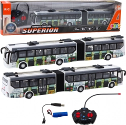 Zdalně ovládaný městský trolejbus s osvětlením