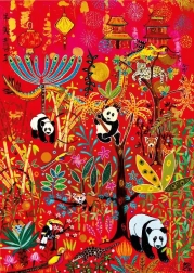 Puzzle pandy 1000 dílků MAGNOLIA