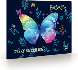 Desky na číslice Motýl pro první třídu