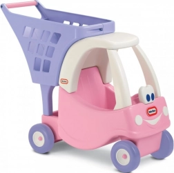 Little Tikes Princess Cozy Coupe nákupní vozík