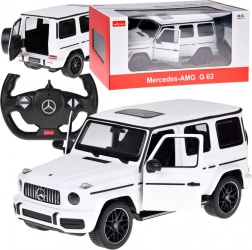 Rastar Mercedes‑AMG G 63 1:14 RC auto s dálkovým ovládáním a světly – Bílá