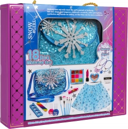 Dětská sada na líčení s ledovou modrou sukýnkou