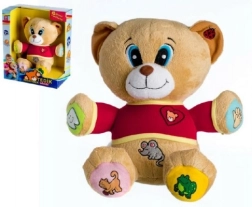 Veselý česky mluvící medvídek Tedík plyšák