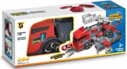 Rozkládací hasičské auto