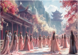 Puzzle Gejši 1000 dílků