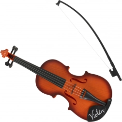 Dětské plastové housle se smyčcem