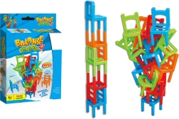 Mini stohovací hra Krzesła pro děti a dospělé