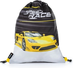 Sáček na cvičky s motivem auta