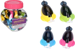 Ořezávátko ve tvaru letadla pro jednu tužku