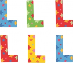 Hvězdičkové písmenko L od Bigjigs Toys