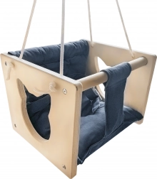Dřevěná houpačka pro děti Kočka
