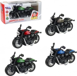 Kovová motorka se zpětným chodem 10,5 cm