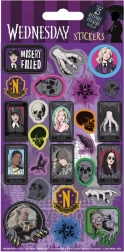 Opakovaně použitelné samolepky Wednesday