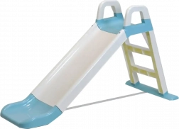 Doloni dětská skluzavka 140 cm – Bílo-světlemodrá