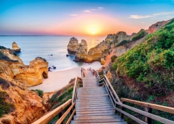 DINO puzzle Pláž Camilo 2000 dílků