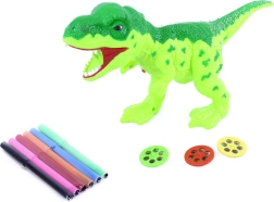 Interaktivní dinosaurus projektor