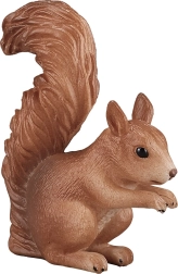 Stojící figurka veverky