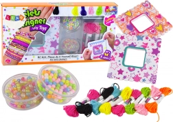 Sada na výrobu šperků DIY – náramky z muliny