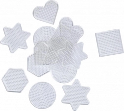 Playbox podložky pro zažehlovací korálky – sada tvarů 15 ks