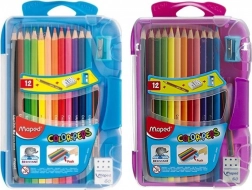 Pastelky trojhranné MAPED Color'Peps Smart Box 12 ks