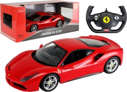 Auto na dálkové ovládání Ferrari 488 GTB červené