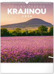 Nástěnný kalendář Toulky českou krajinou 2026