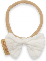 čelenka pro miminka new baby bílá mušelínová