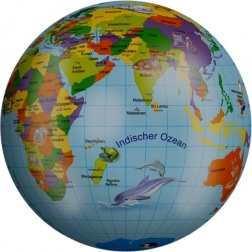 Sportovní míč glóbus 23 cm