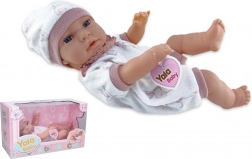 Panenka miminko růžová 40 cm