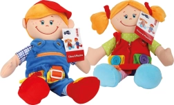 Small Foot látkové panenky Chiara a Massimo, sada 2 ks