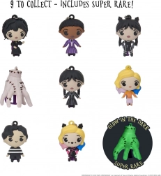 Sběratelské klipy Wednesday – postavičky ze seriálu