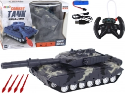Zábavný vojenský RC tank pro děti