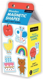 Mudpuppy Dřevěné magnetické tvary pro děti