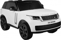 Dětské elektrické auto Range Rover 4x4 s displejem a dálkovým ovládáním – Bílá