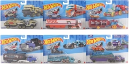 Přepravní náklaďák HOT WHEELS s autíčkem 1:64
