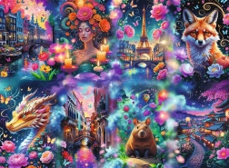 Trefl Puzzle Premium Plus Barevný svět 8000 dílků