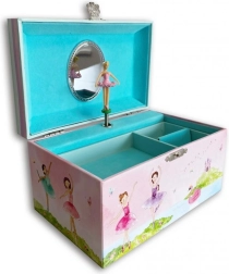 Hudební šperkovnice s baletkou