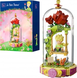 Stavebnice Pantasy malý princ – růžová houpačka, 234 dílků