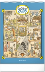 Nástěnný kalendář Josef Lada 2026