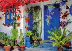 Schmidt puzzle Středomořské dveře 1000 dílků