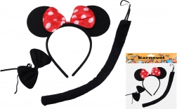 Set karneval - myška černá