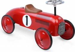 Vilac vintage odrážedlo červené kovové auto