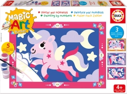 Malování podle čísel: jednorožci EDUCA