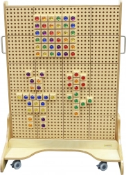 Dřevěná volně stojící STEM tabule MASTERKIDZ