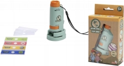 Kapesní mikroskop se světlem 60-180x