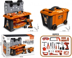 Dílenská sada pro malé kutily v kufříku na kolečkách