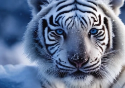 puzzle dino bílý tygr 1000 dílků