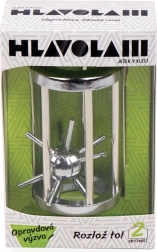 Kovový hlavolam JEŽEK V KLECI